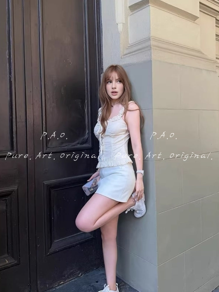 LÉONIE RUCHED CAMI TOP