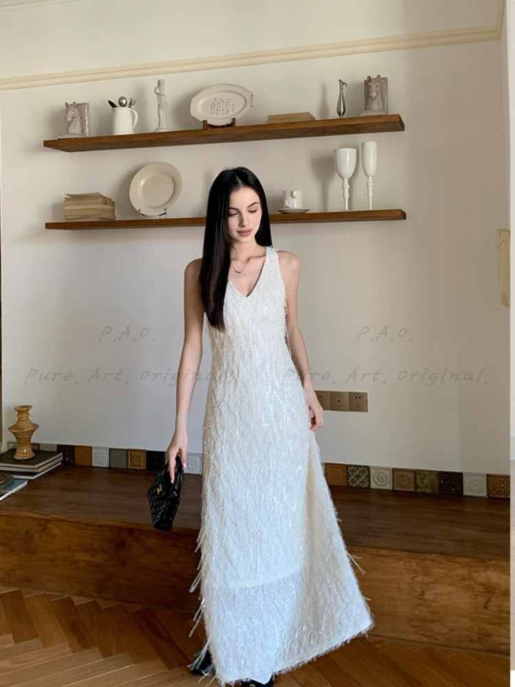 Festive Gleam Maxi Dress