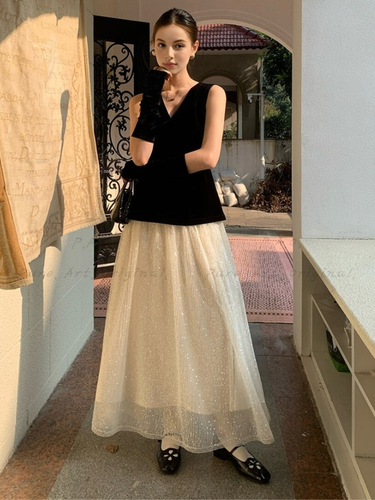 Starlit Muse Maxi Dress