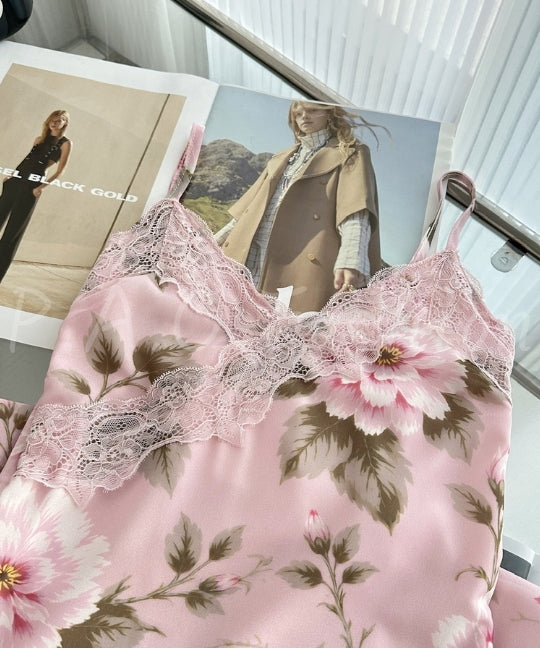Peony Lace Mermaid Maxi Dress[Available Now]