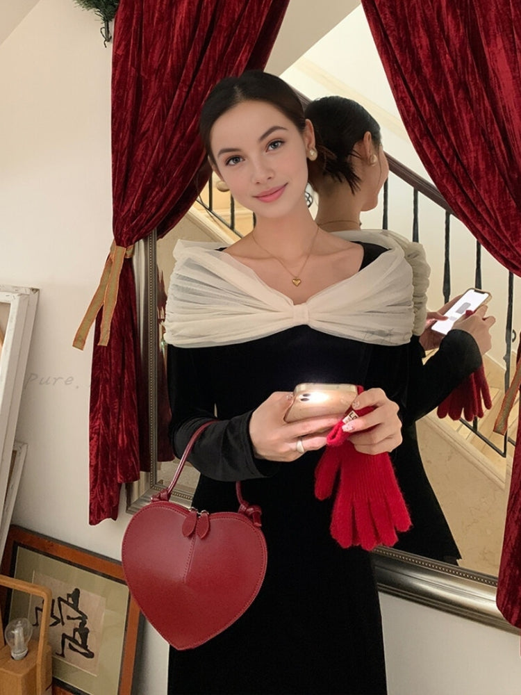 Velvet Whisper Dress