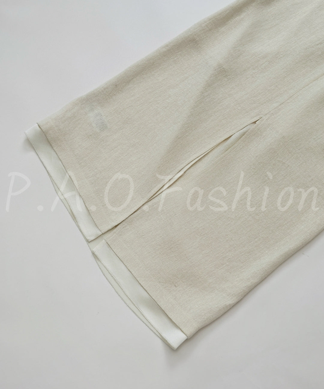100% Hemp V-Neck Maxi Dress