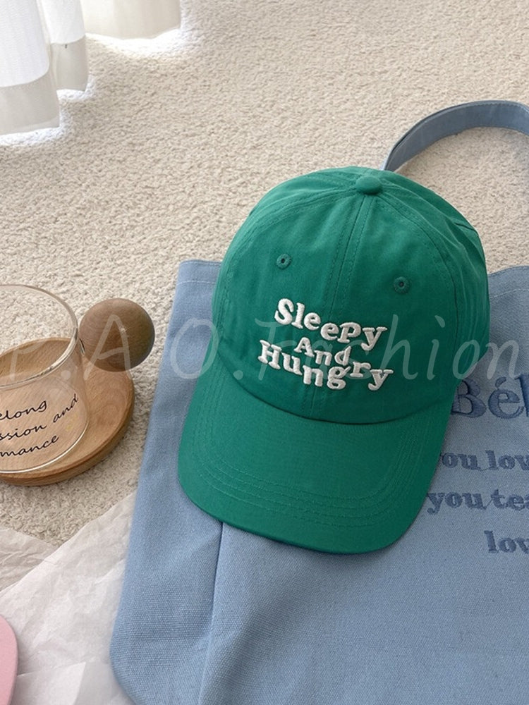 Washed Cotton Embroidered Baseball Cap