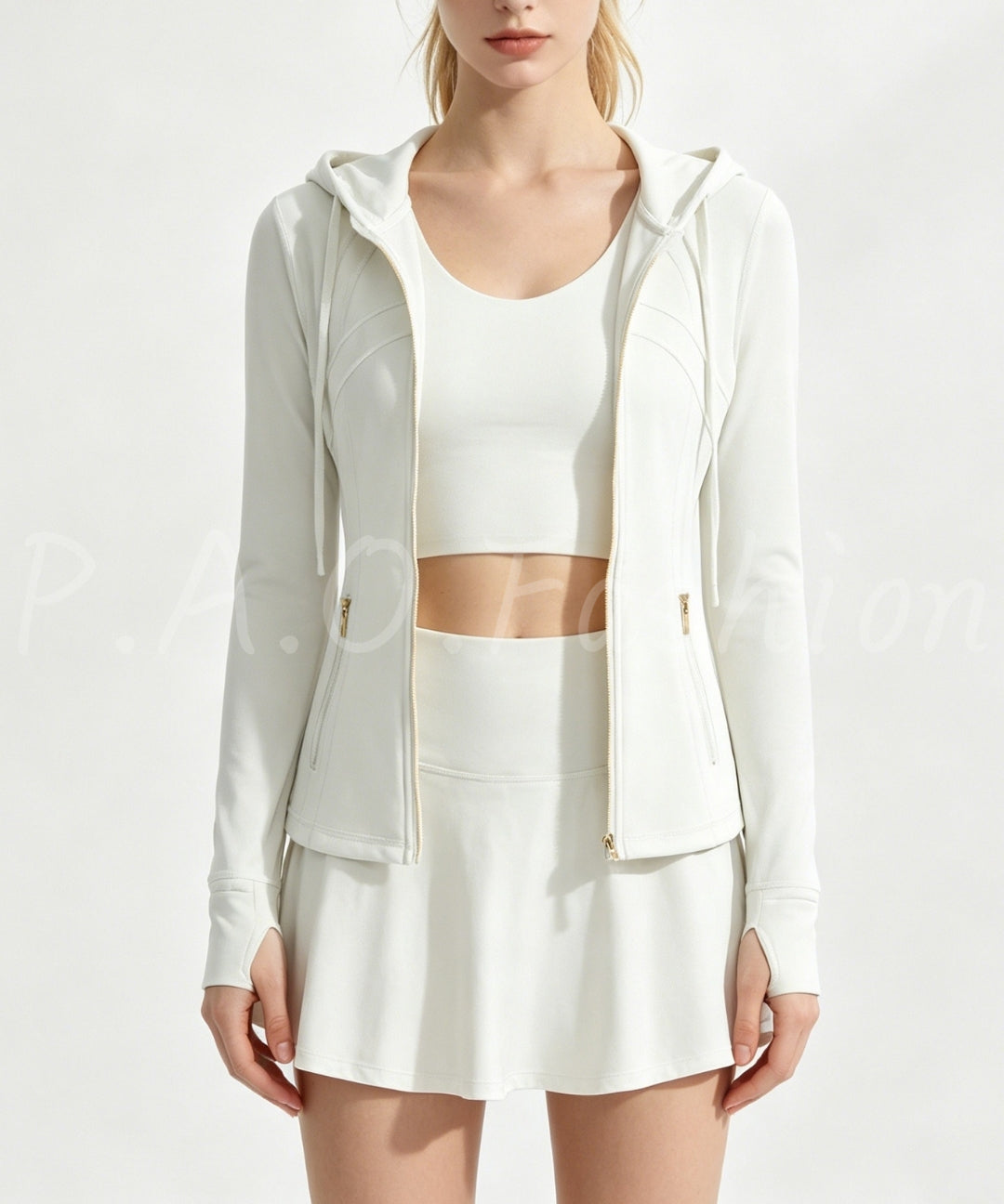 Hooded Tenniscore Active 3-Piece Set[Available Now]
