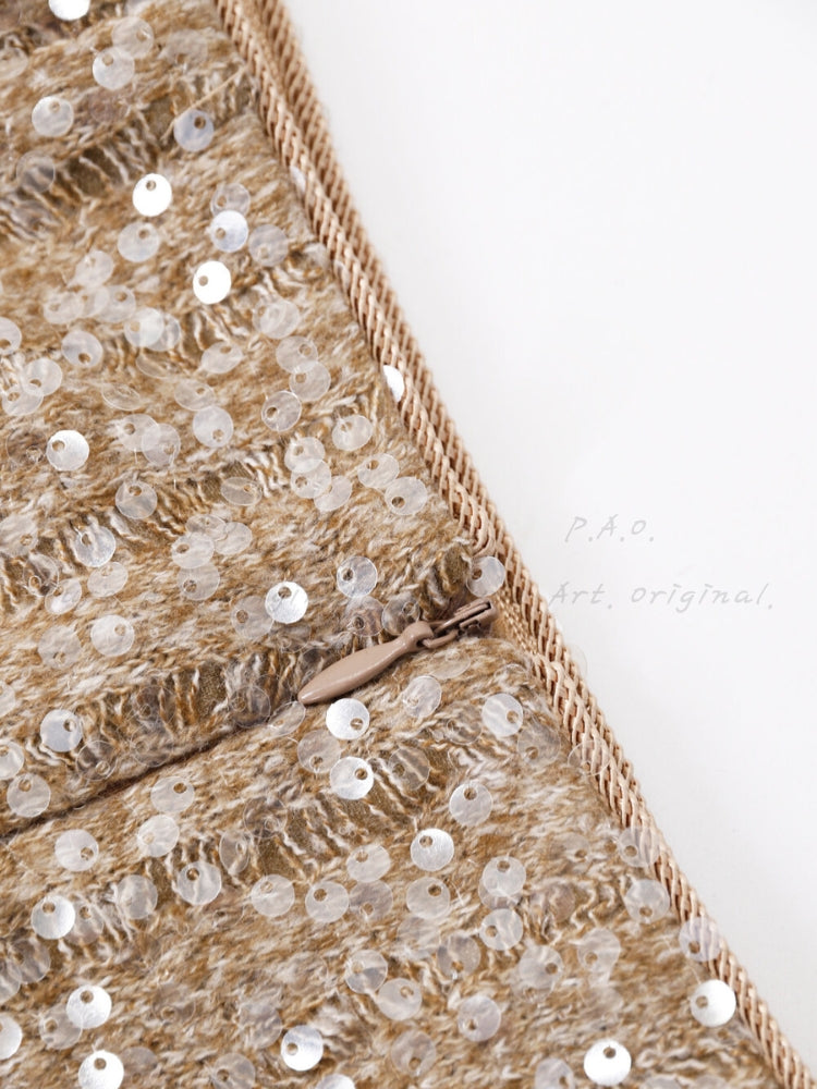 Luxe Aura Midi Skirt