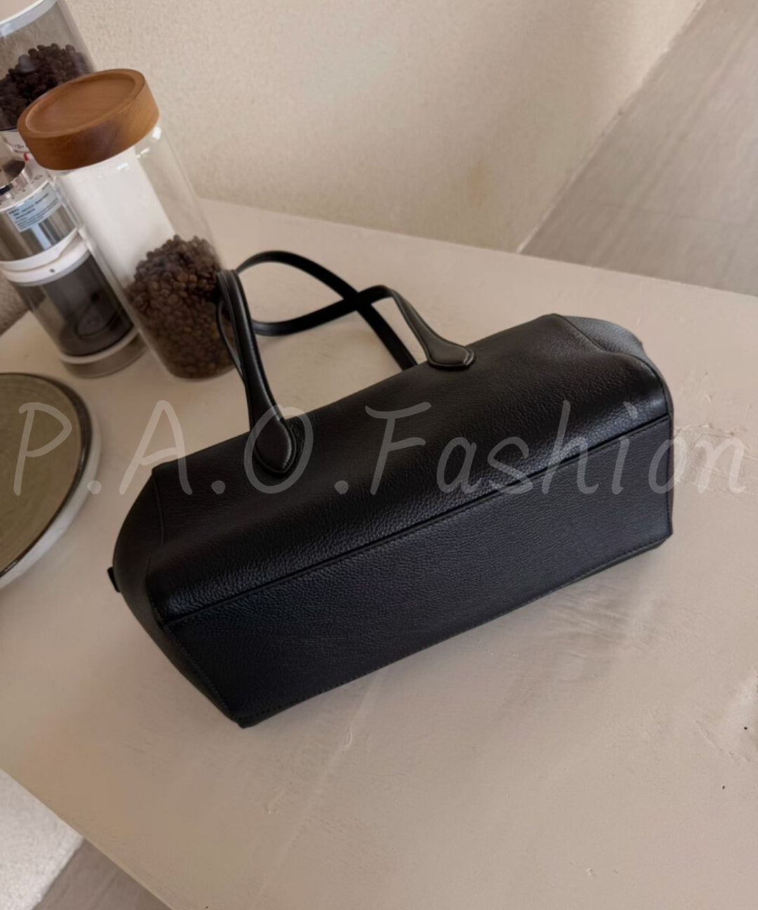 Minimalist Genuine Leather Shoulder Bag