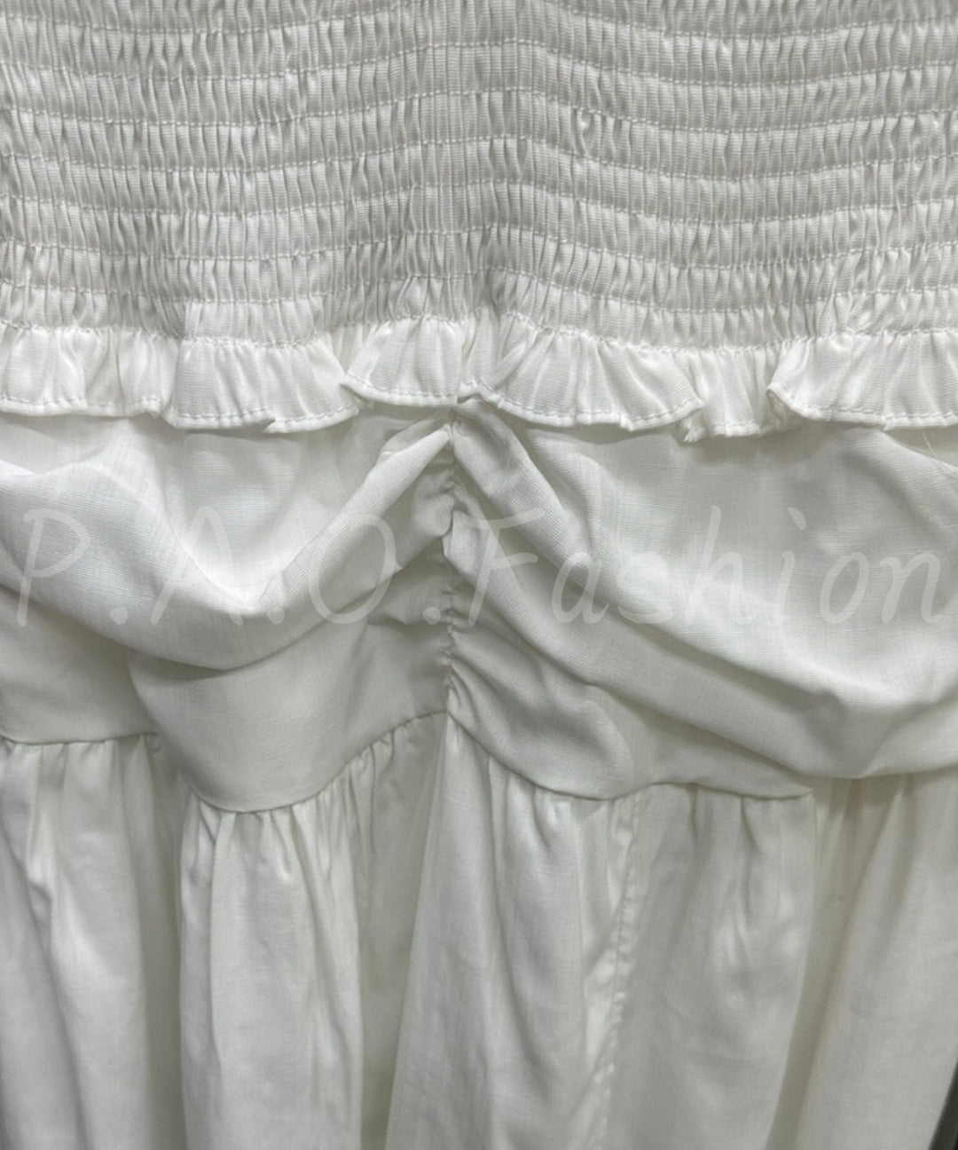 Off-Shoulder Ruched Maxi Dress[Available Now]