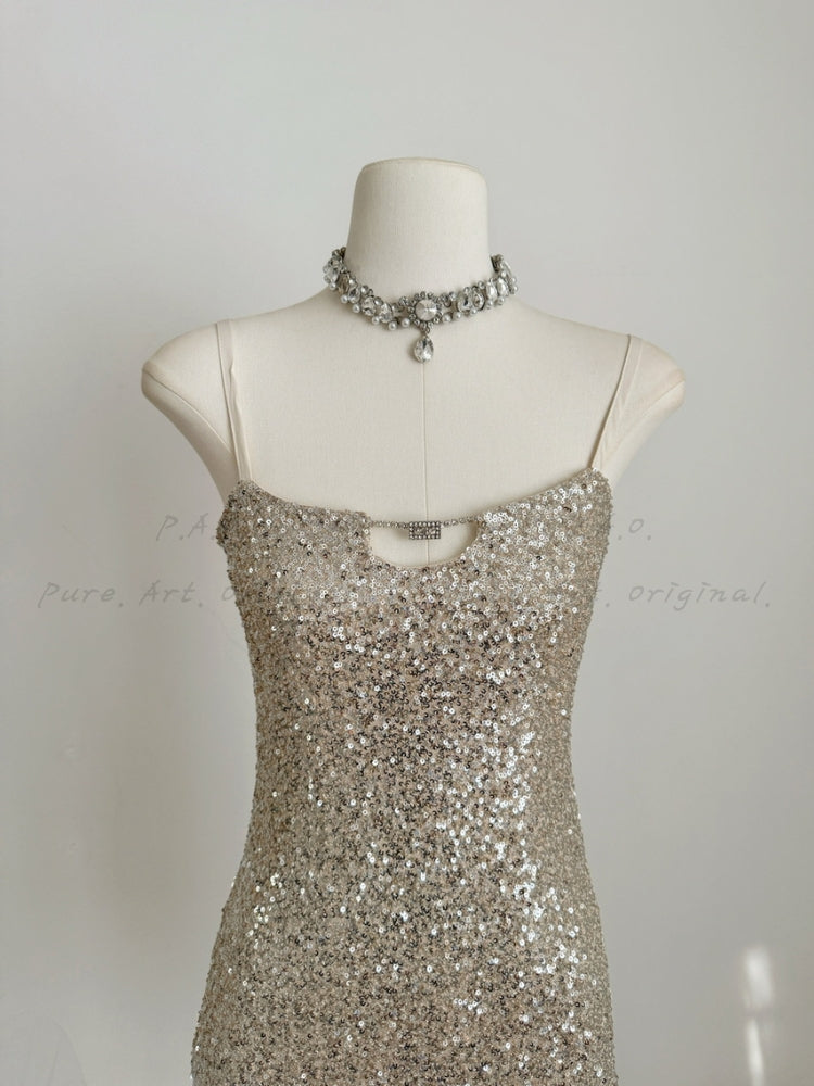 SELENA SEQUIN DRESS