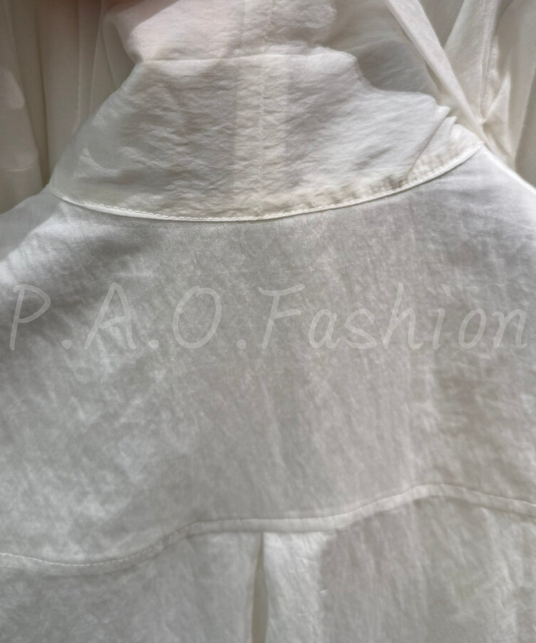 Cupro Scarf Tank Top