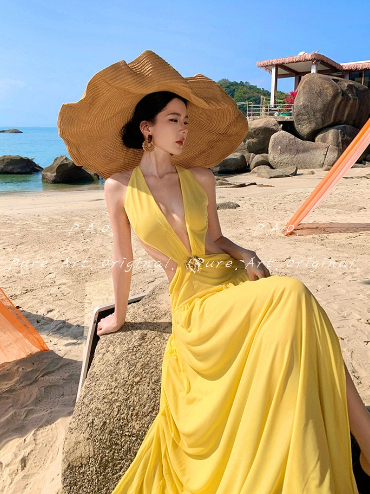 Solstice Halter Dress