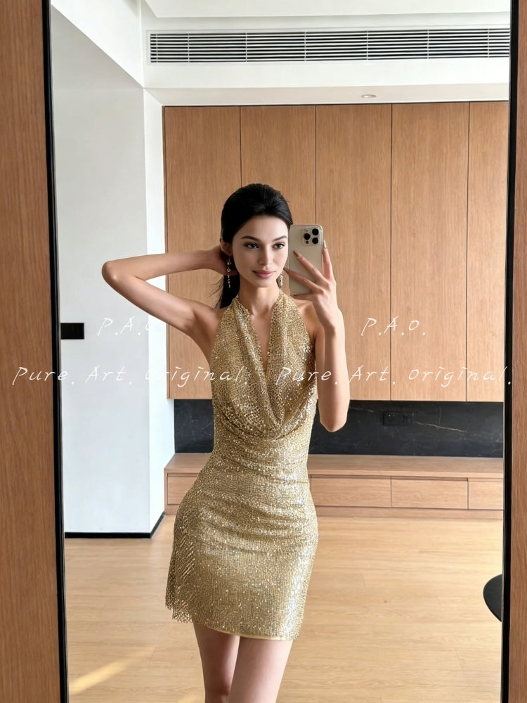 GILDED HOLLYWOOD DRESS