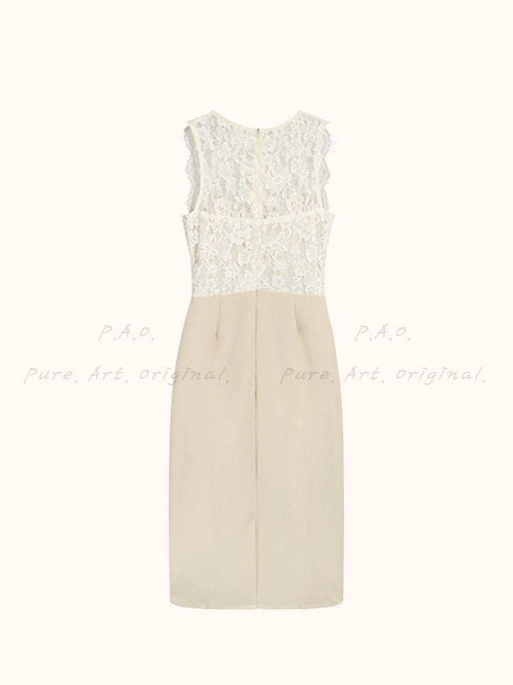 Lace Aura Midi Dress