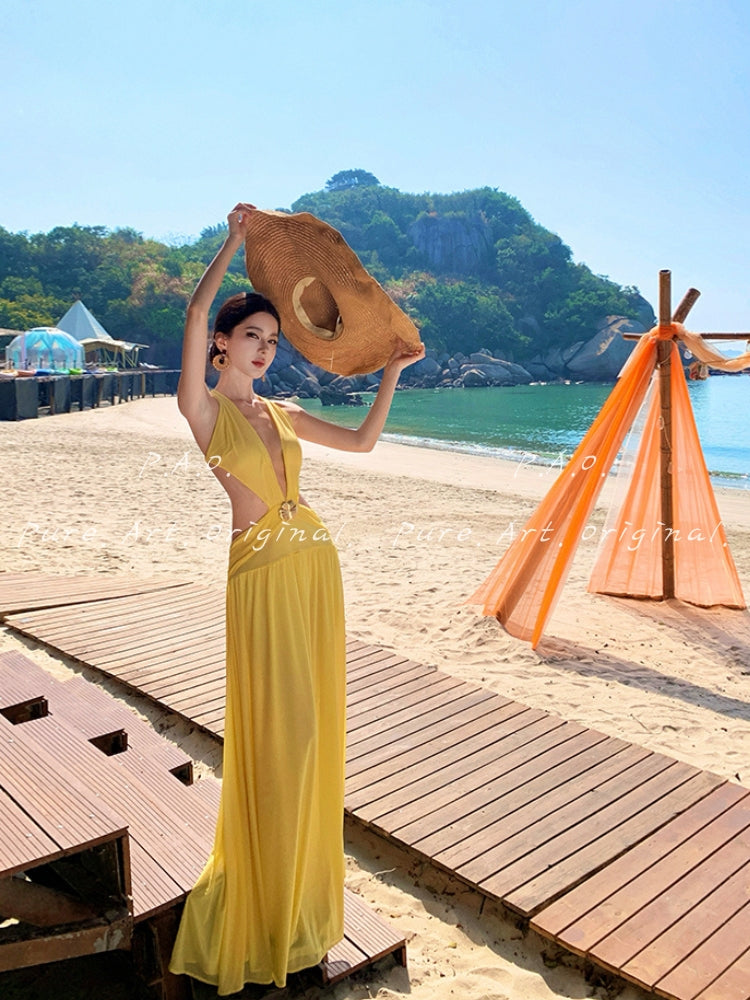 Solstice Halter Dress