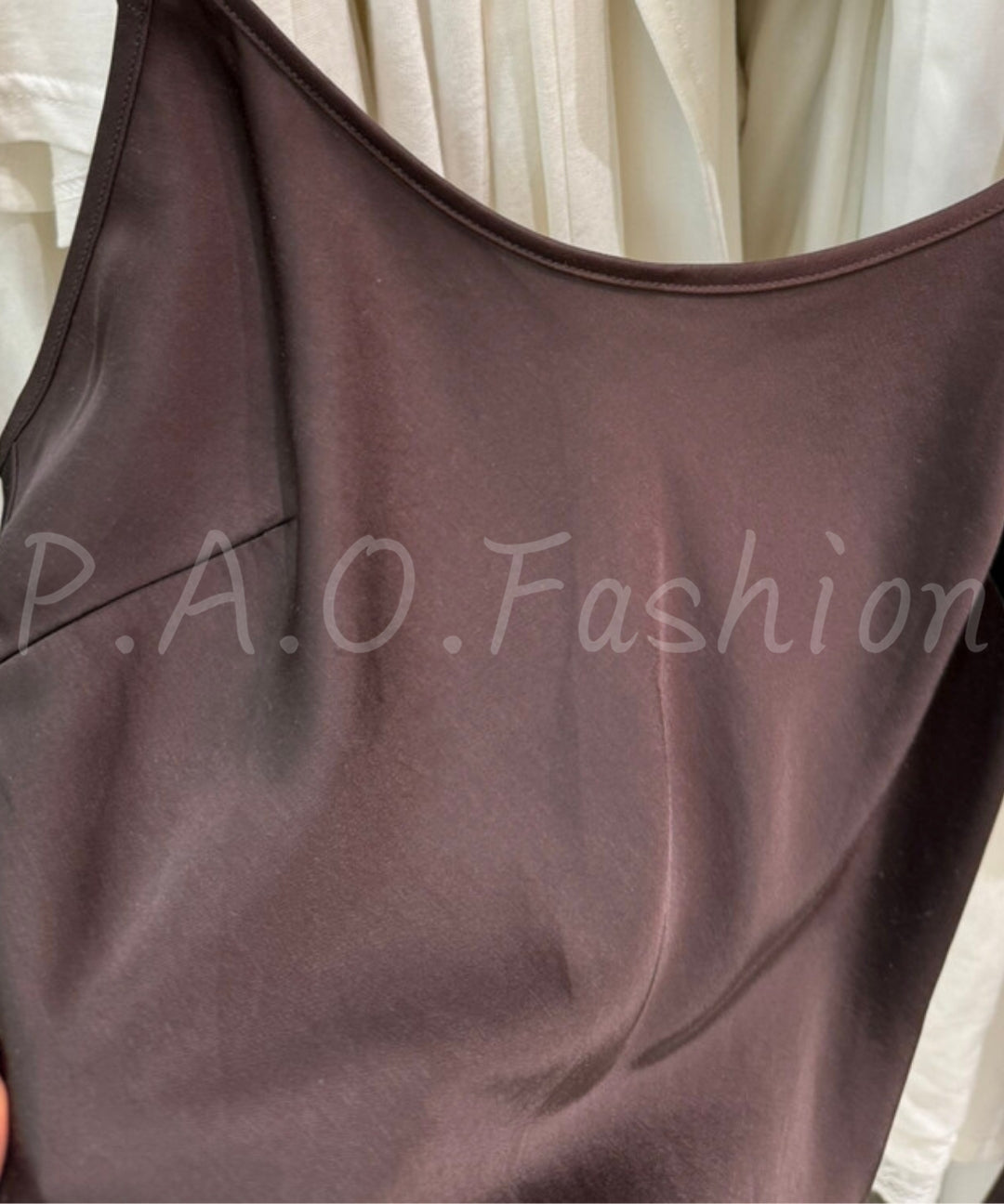Linen Blend V-Neck Camisole