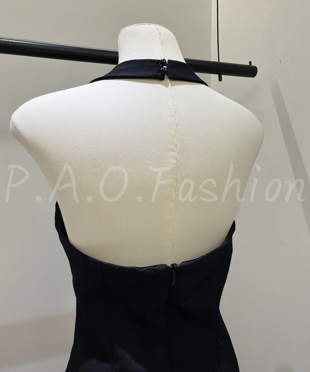 Halter Waist Top & Wide-Leg Pants Set[Available Now]