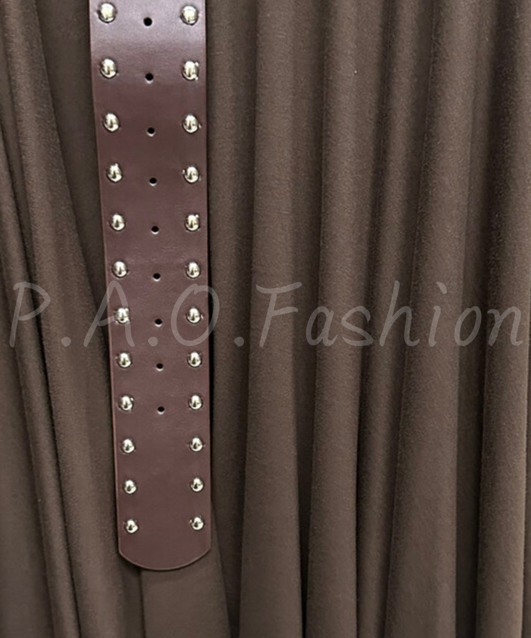 Strapless Ruched Belted Maxi Dress[Available Now]