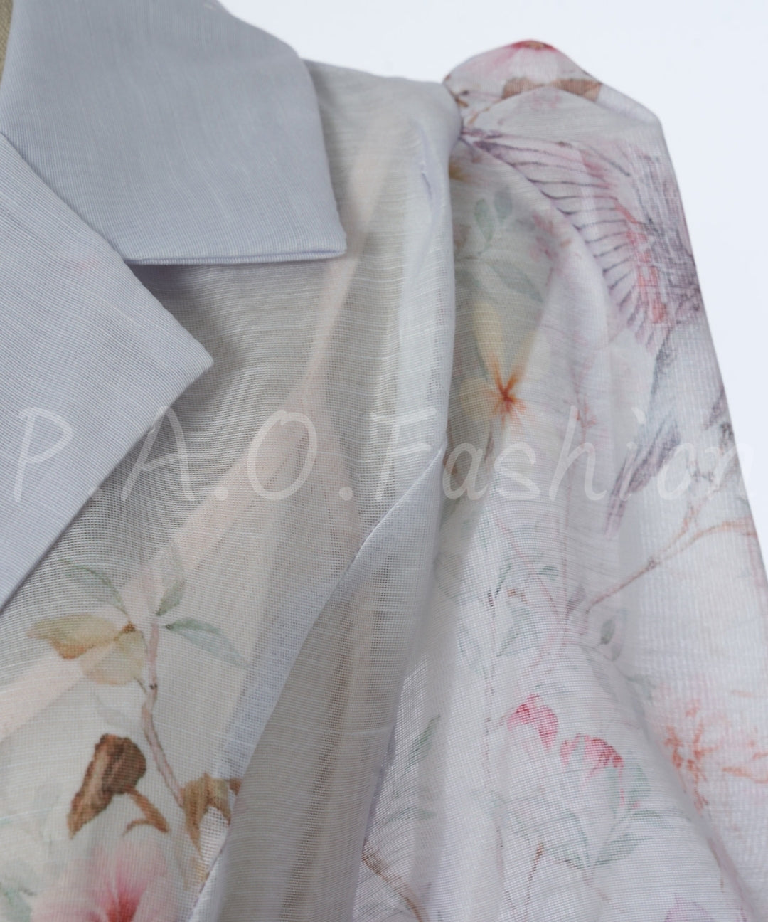 Floral Blazer Collar Mini Dress[Available Now]