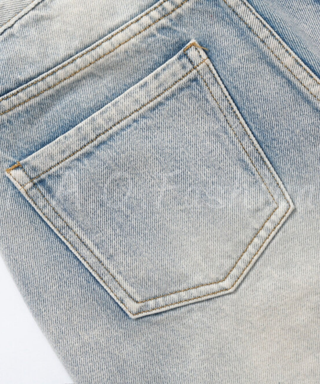 Vintage Washed Wide-Leg Denim Bermuda Shorts[Available Now]