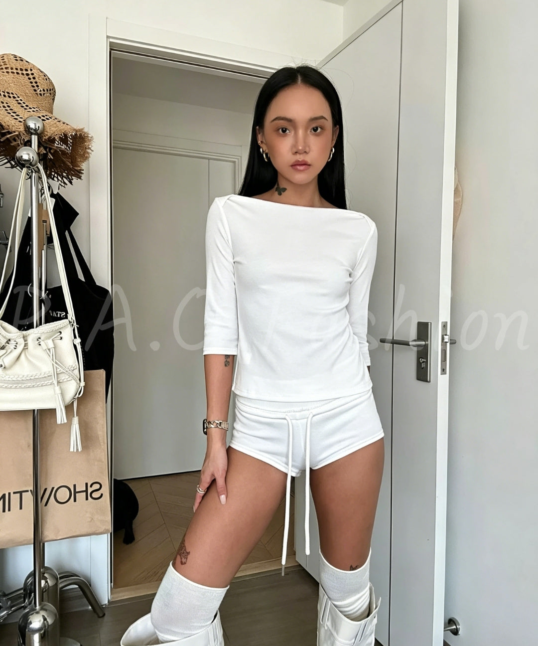 Drawstring Micro Lounge Shorts