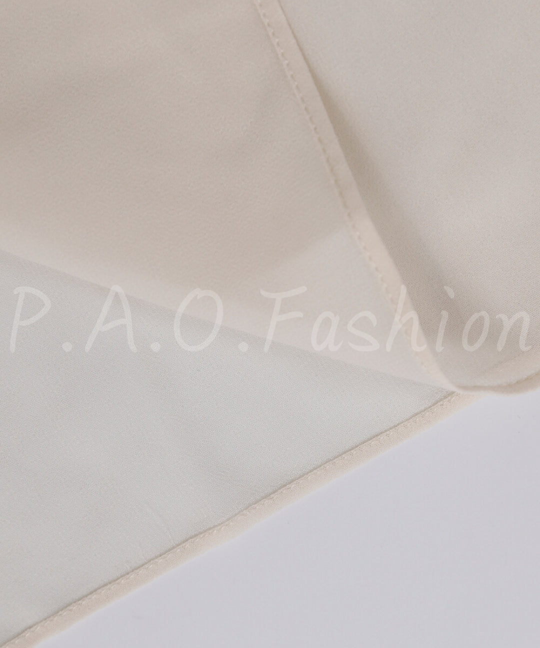 Lace Panel Slip Dress with Chiffon Scarf