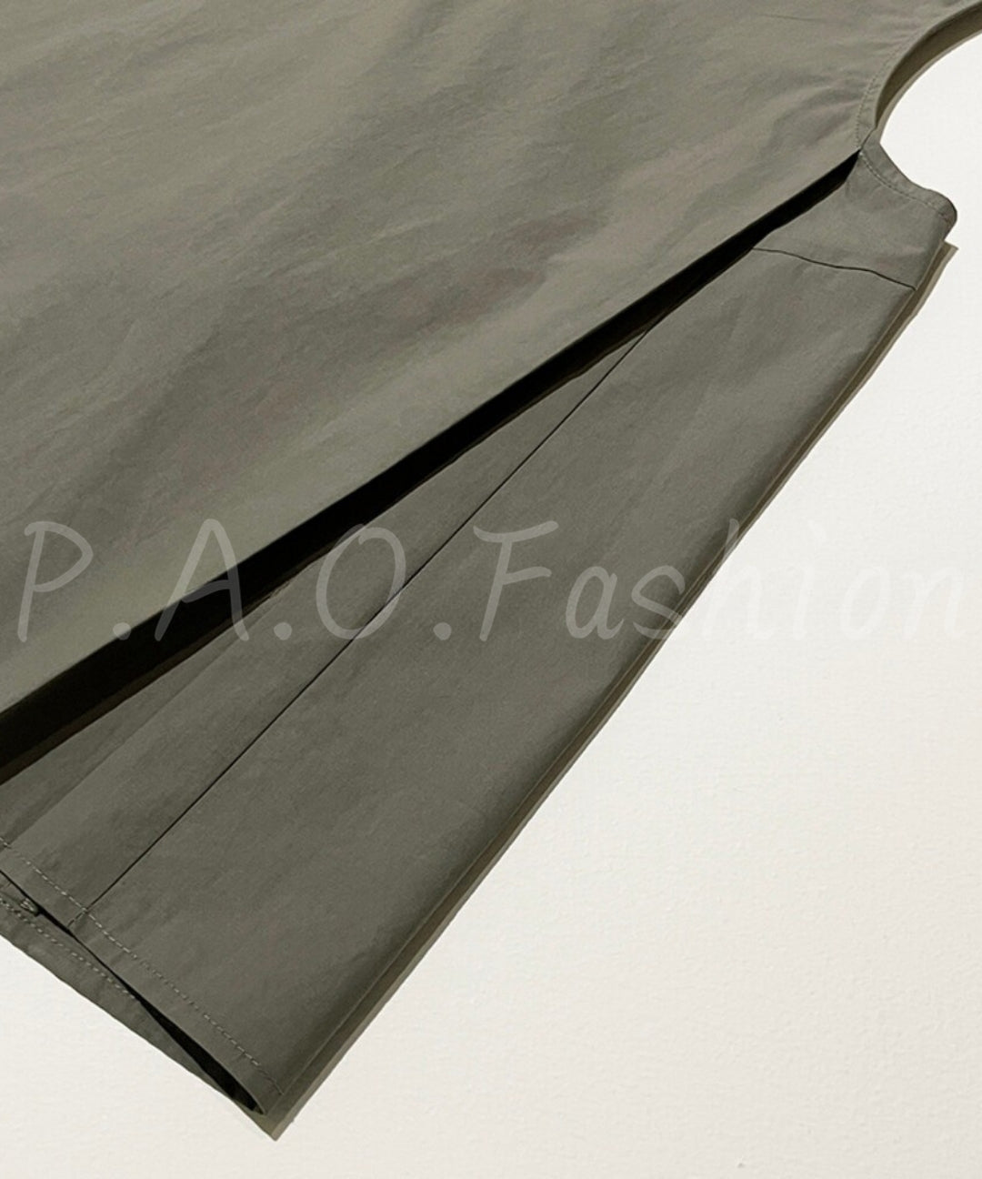 V-Neck Tank & Pleated Midi Skirt Set[Available Now]