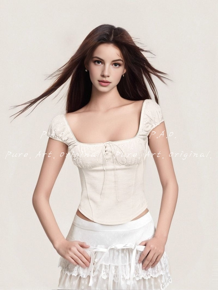 CLÉMENCE CORSET BLOUSE