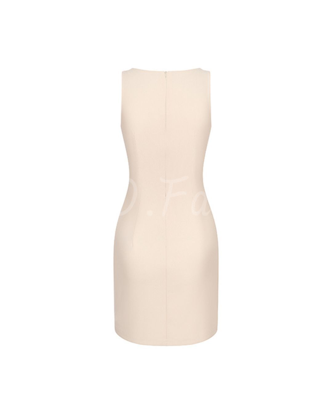 Asymmetric Ruffle Mini Dress