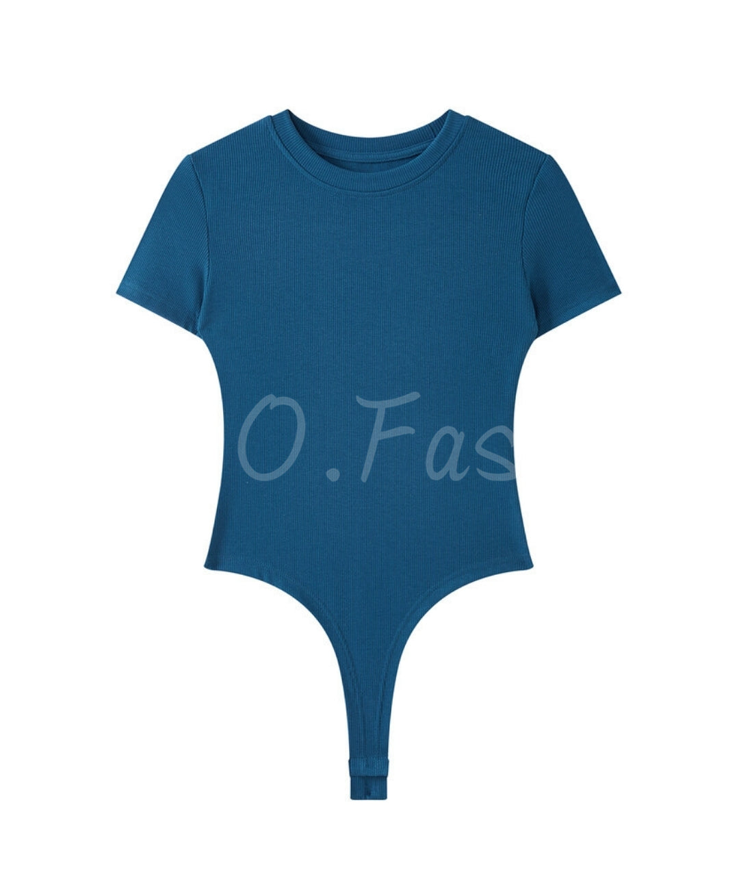 Crew Neck Short Sleeve Bodysuit[Available Now]