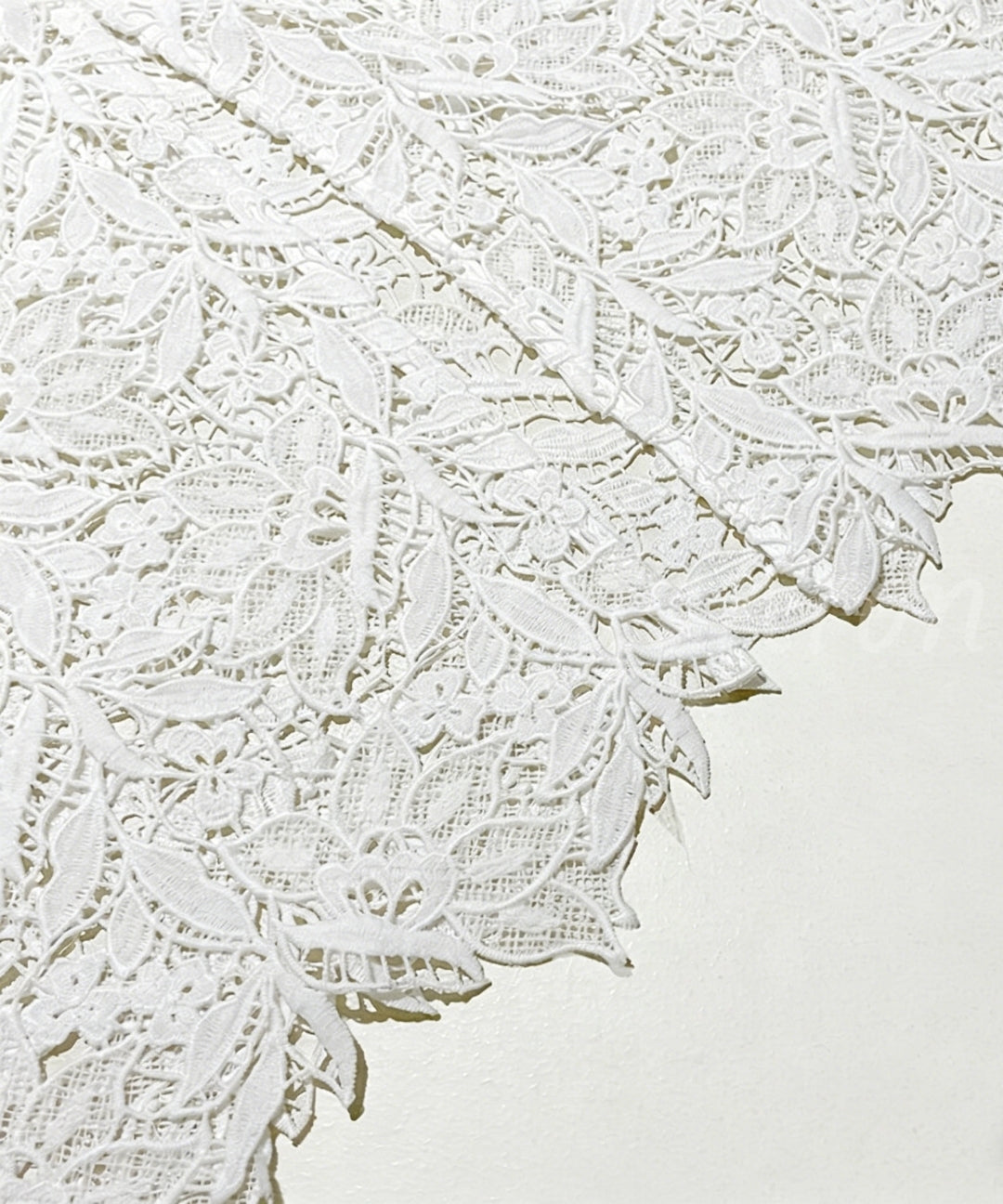 Embroidered Lace High-Waisted Midi Skirt[Available Now]
