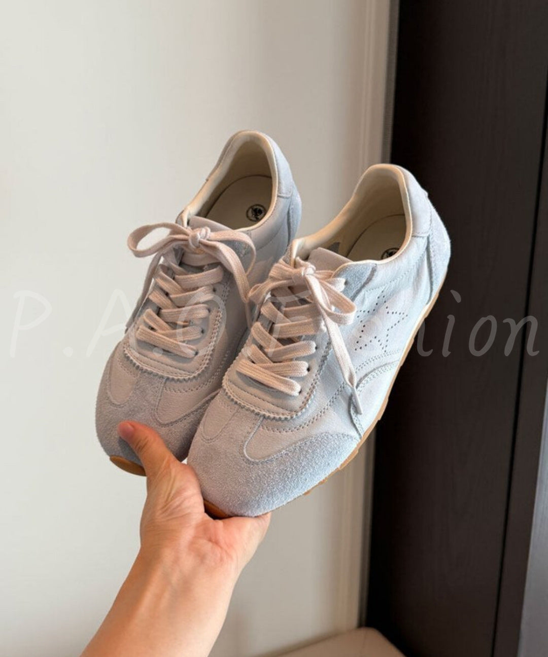Retro Colorblock Trainer Sneakers