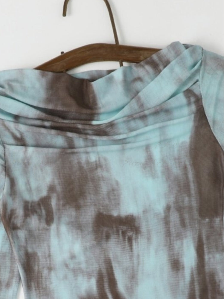 Printed 3-Piece Bikini Set with Cover-Up