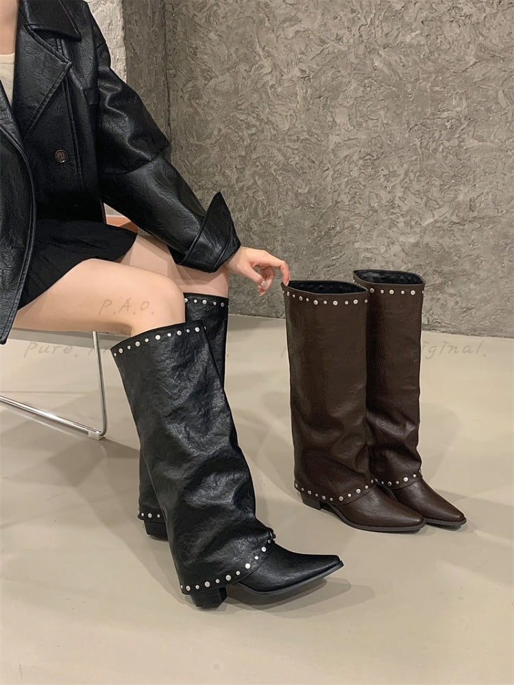 ASTRA STUD BOOTS