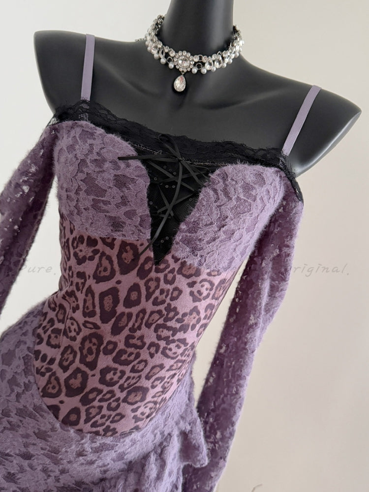 NOCTURNE LEOPARD DRESS