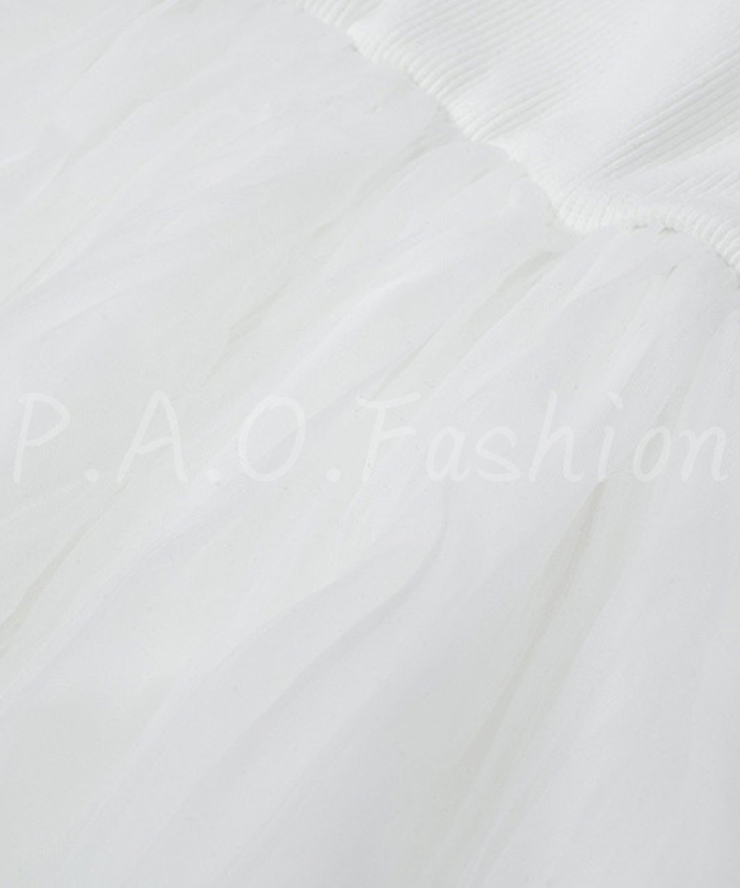 Ribbed Tulle Maxi Dress