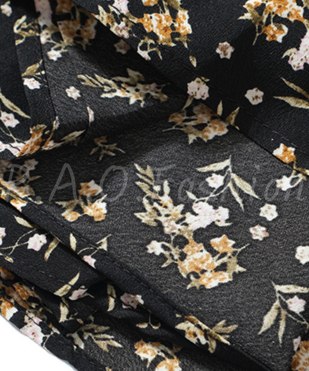 Floral Ruched Mini Dress