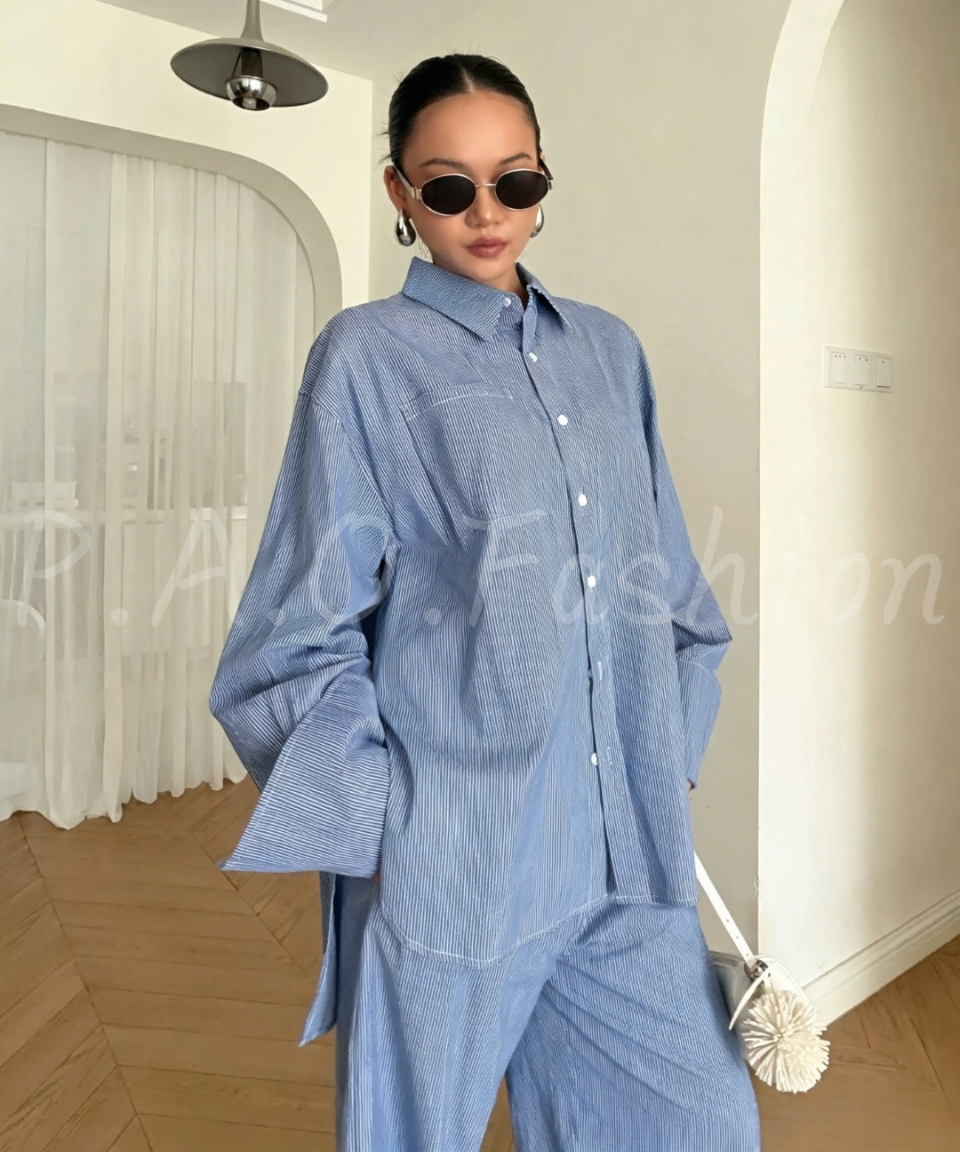 Stripe Three-Piece Vacation Set
