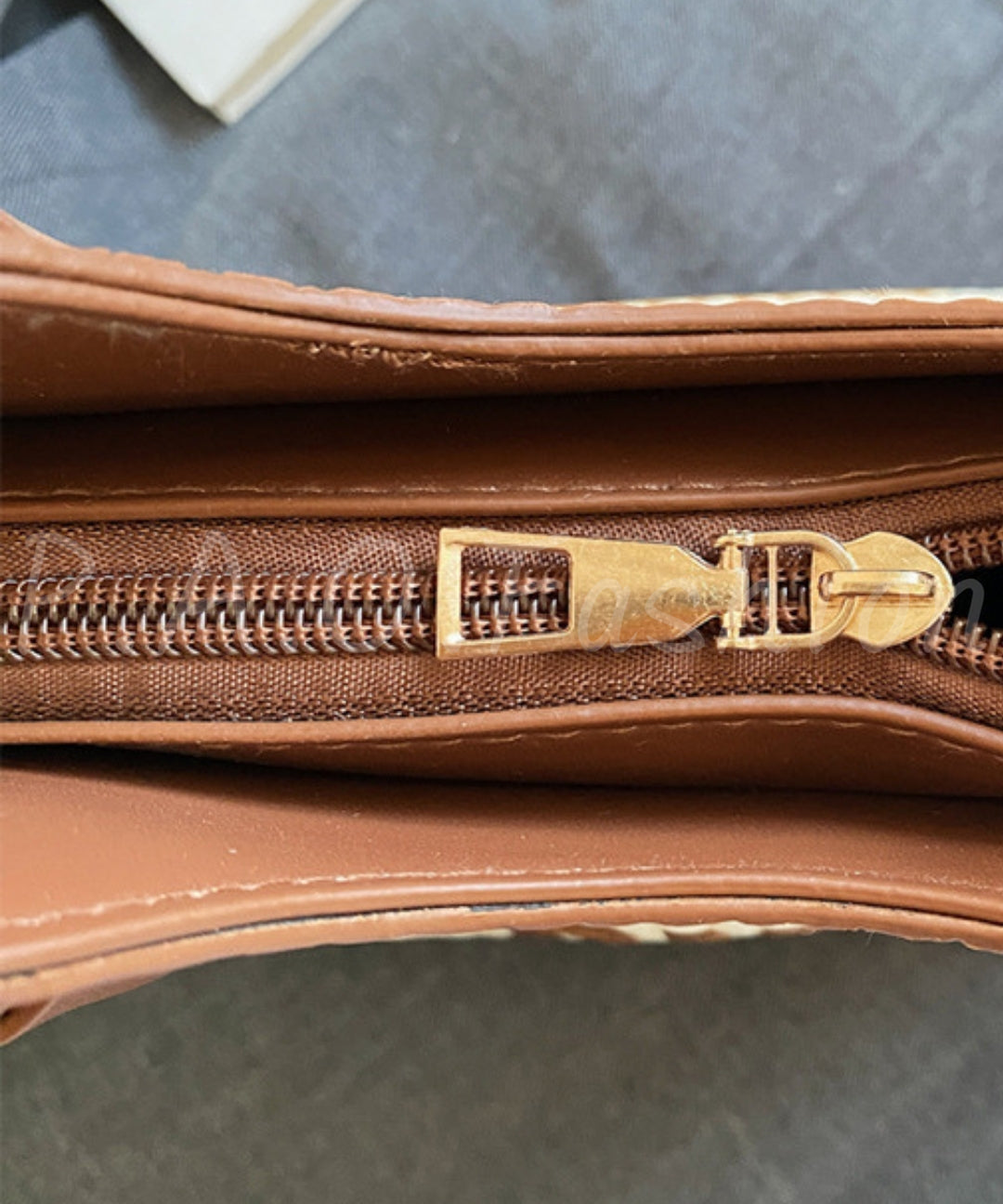 Woven Straw Contrast Crossbody Tote Bag
