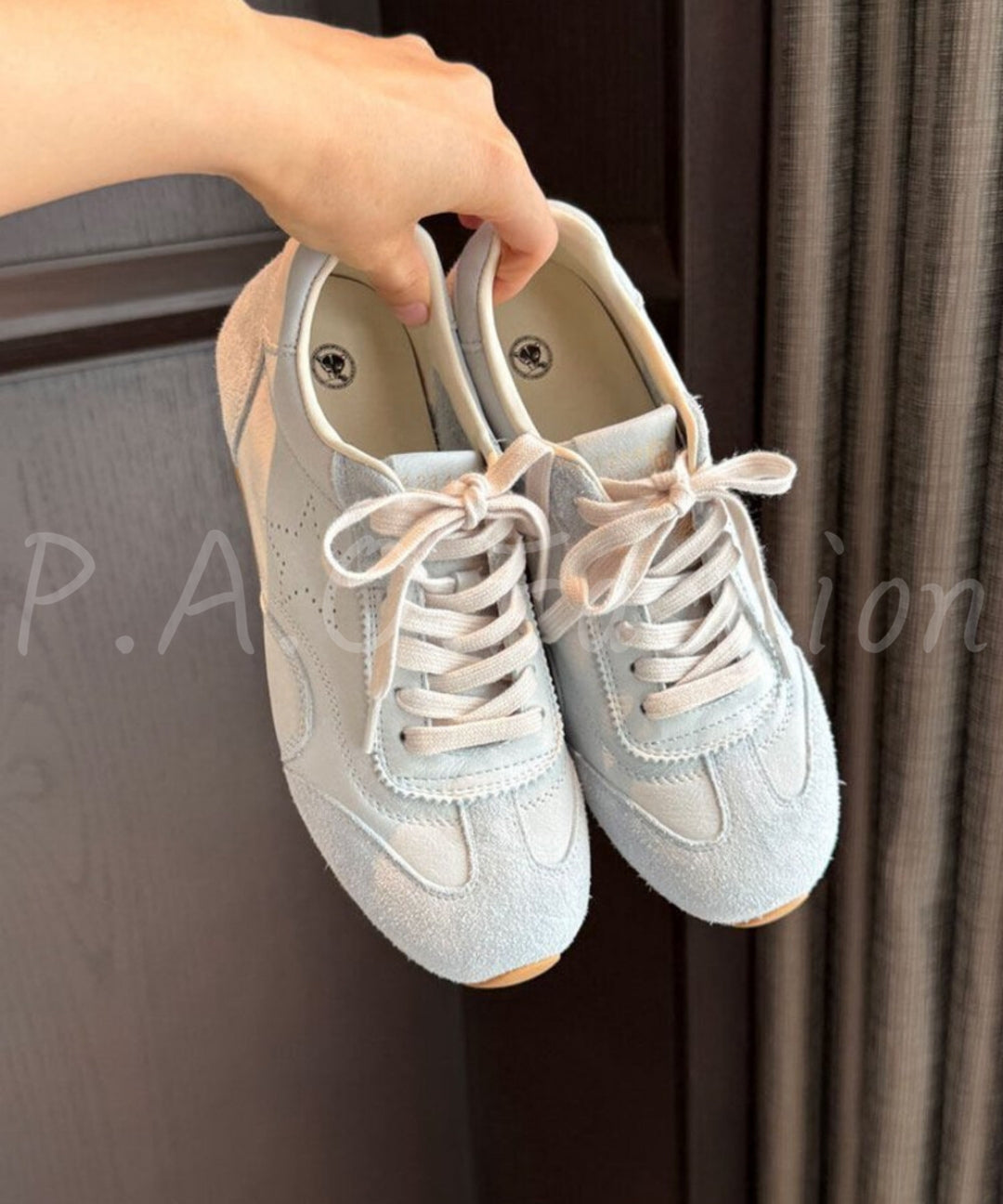 Retro Colorblock Trainer Sneakers