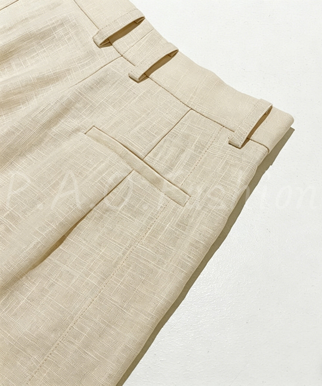 Ramie-Cotton Blend Vest & Wide-Leg Pants Set[Available Now]