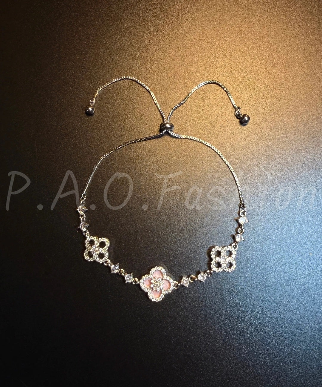 Four-Leaf Clover Bohemian Bracelet