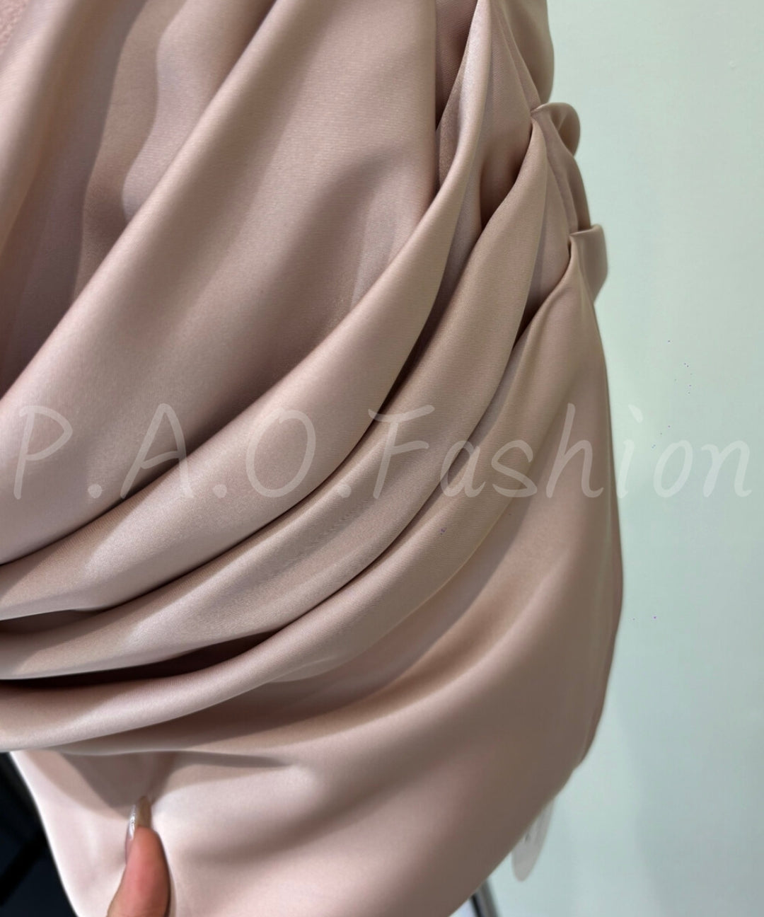 Satin Halter Bandeau Dress[Available Now]