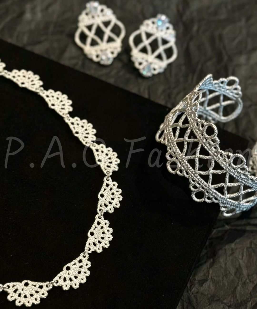 Lace Filigree Jewelry Set