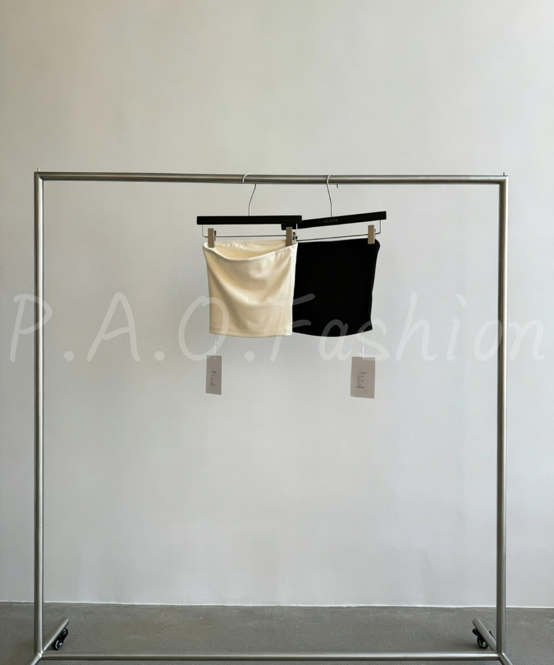 Ethereal Chiffon Bandeau Skirt Set