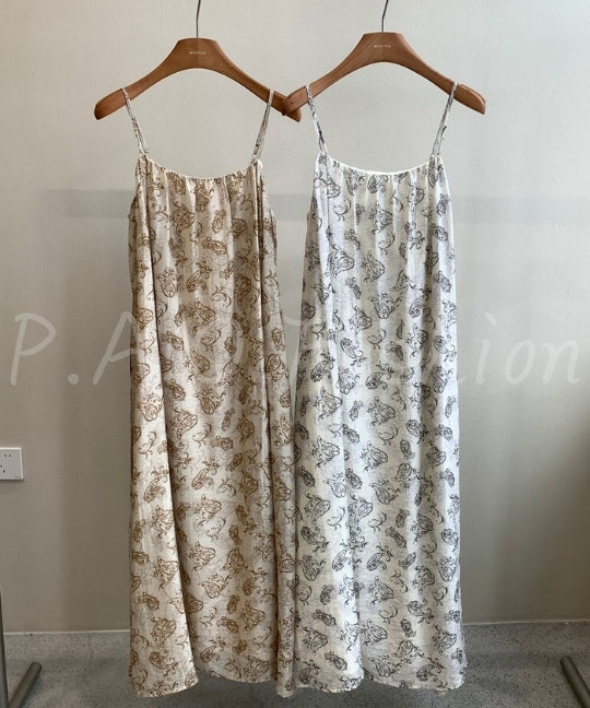 Print Cami Maxi Dress[Available Now]