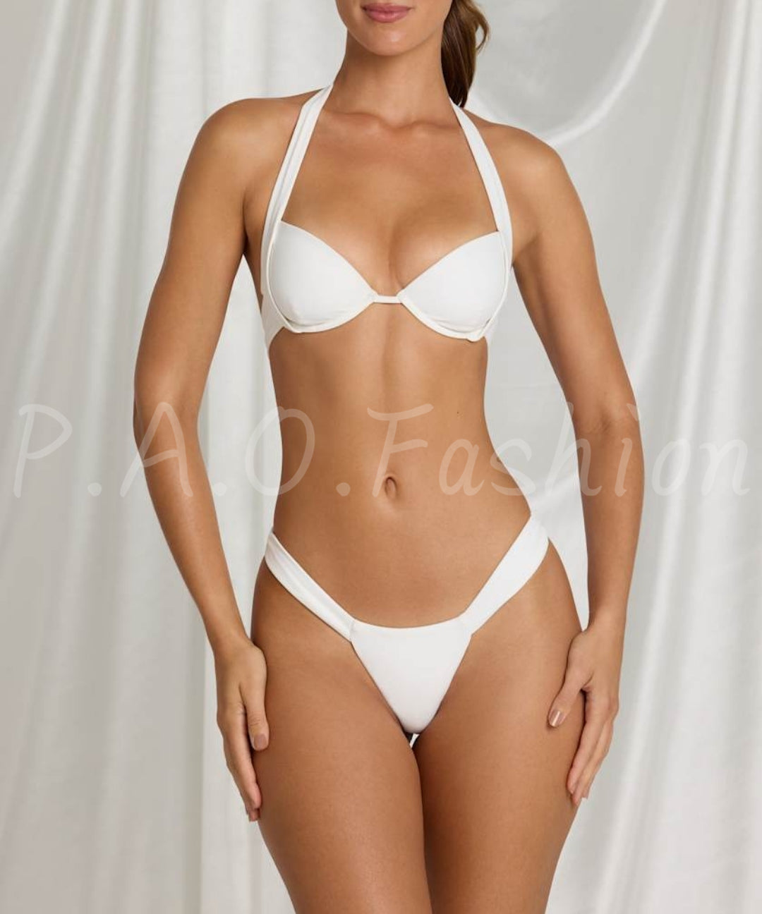 Halter Neck Bikini Set