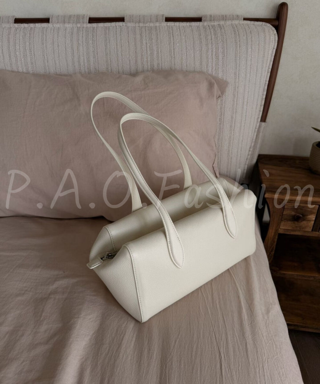 Minimalist Genuine Leather Shoulder Bag