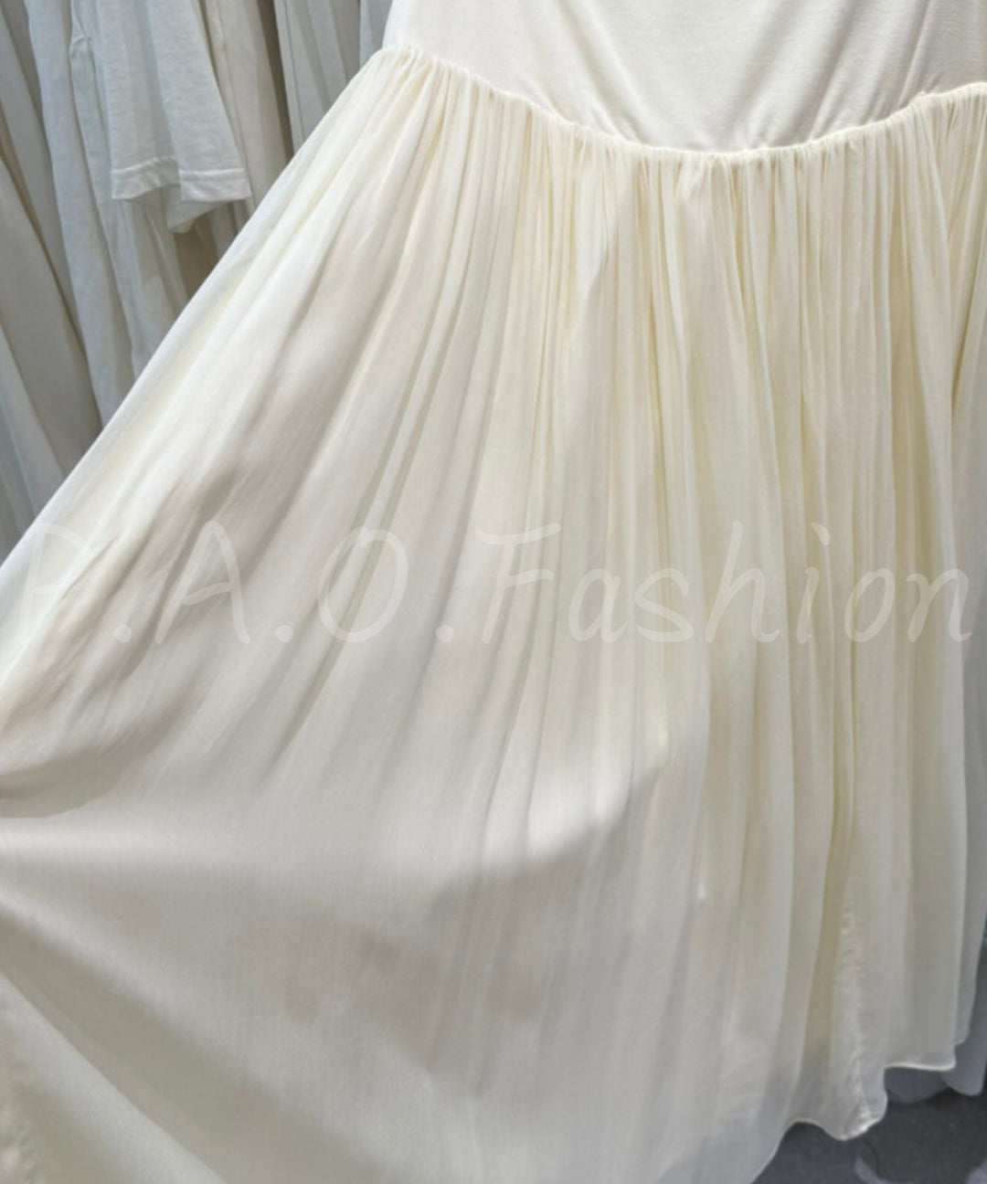 Ethereal Chiffon Bandeau Skirt Set