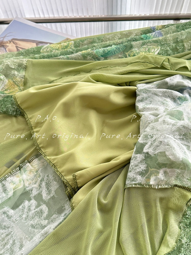 ELYSIA COWL NECK TIERED MAXI DRESS