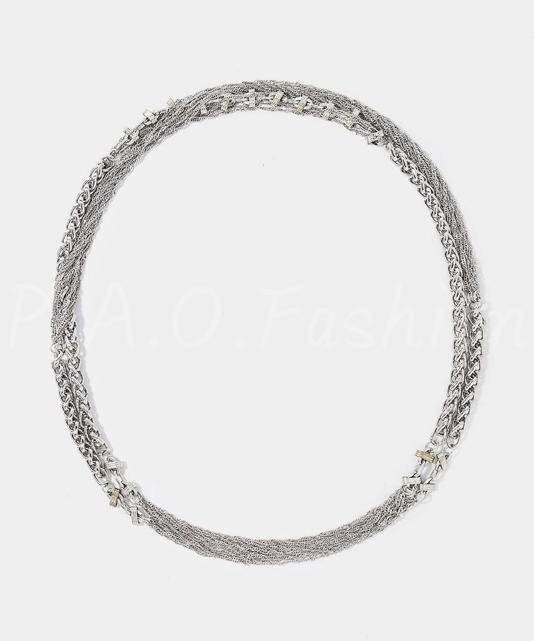Metallic Chain Necklace