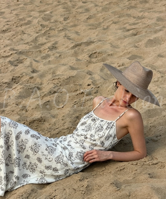 Print Cami Maxi Dress[Available Now]